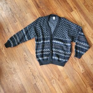 Vintage Italian Wool Cardigan